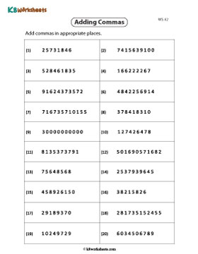 Add Commas to Numbers 2